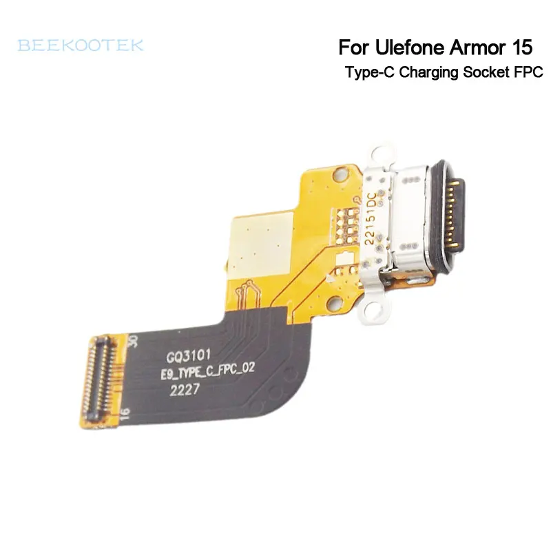 

New Original Ulefone Armor 15 USB Charging Port Connector Charge Dock Board Flex Cable TYPE-C Slot Parts For Ulefone Armor 15