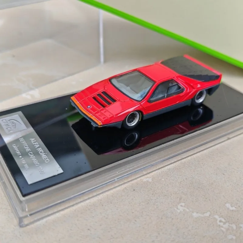 4L-185 CTMCK 1/64 アルファ ロメオ 33 BERTONE CTMCK 1/64 Alfa Romeo 33 BERTONE CARABO Alloy Car Static Die Cast
