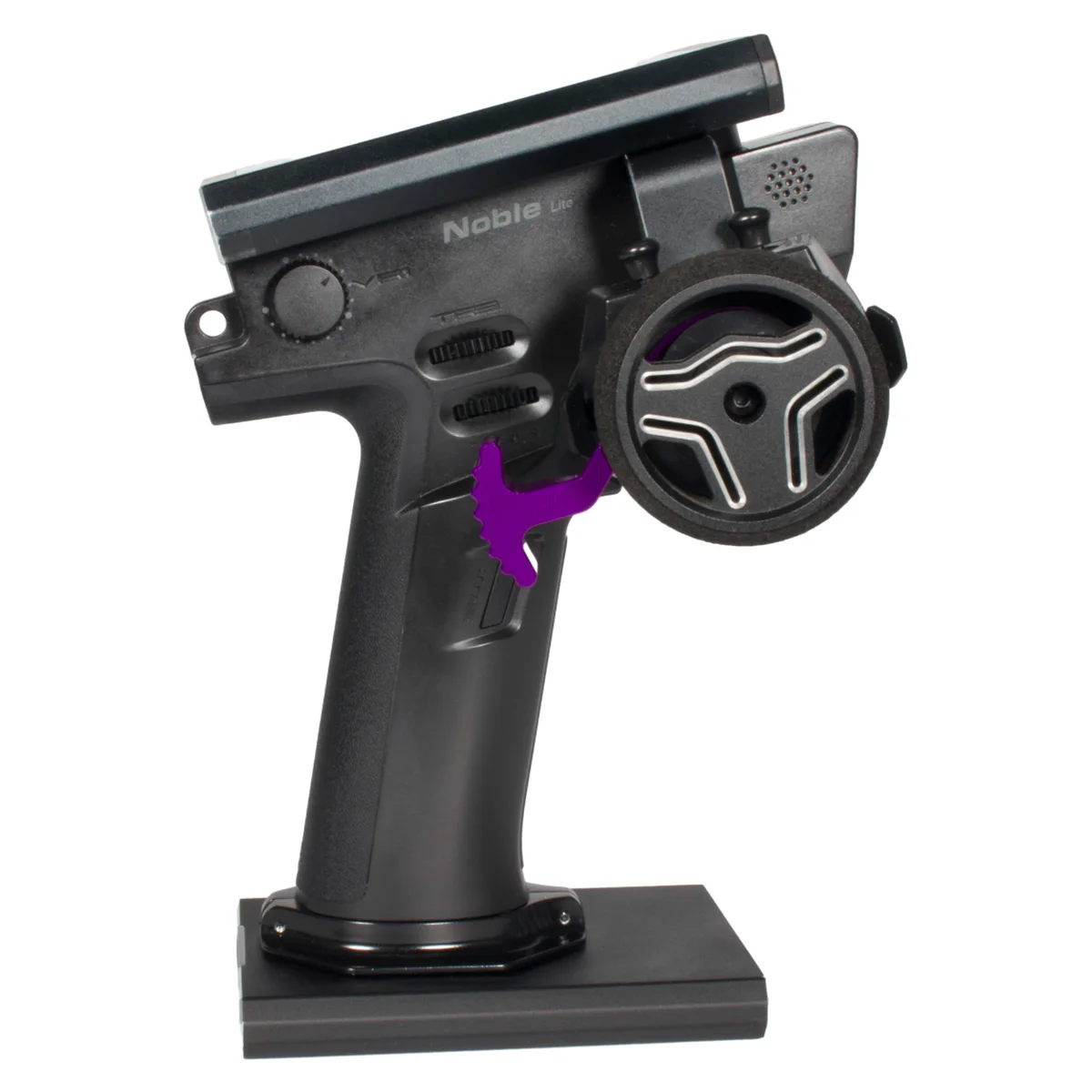 Aluminum Alloy Transmitter Protector Carrying Handle Steering Wheel for Flysky Noble Lite / NB4 / PRO Controller Screen Frame