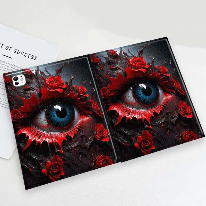 

Eyes Fashion Trend Luxury For iPad Pro Mini Air 1 2 3 4 5 6 7 10 11 th 8 9 gen 11 M4 M5 Foldable Tablet Case Cover