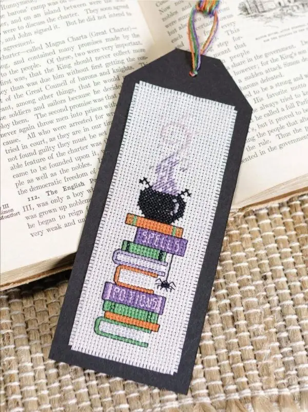 Cup on Book Cross Stitch Kit Cross stich Kits Homfun Craft Cross Stich  Decorations For Home Homefun