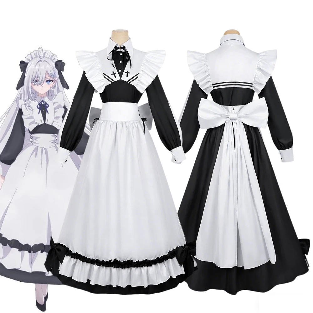 anime-shibou-yuugi-de-meshi-wo-kuu-cosplay-costume-women-dress-ghost-maid-uniform-masquerade-carnival-clothes