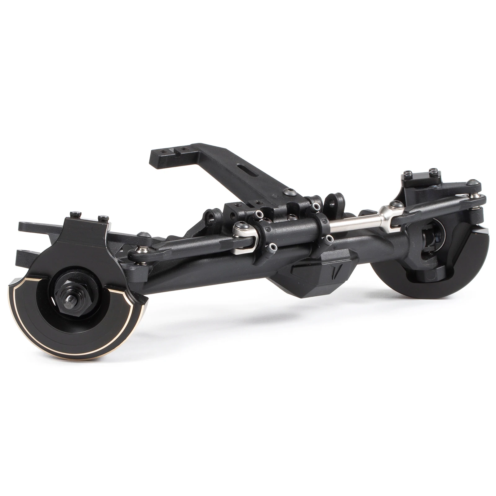 Pesos de nudillos compensados bajos de latón para Vanquish H10 OPTIC Eje delantero Centro de gravedad inferior Mejora la estabilidad Tracción