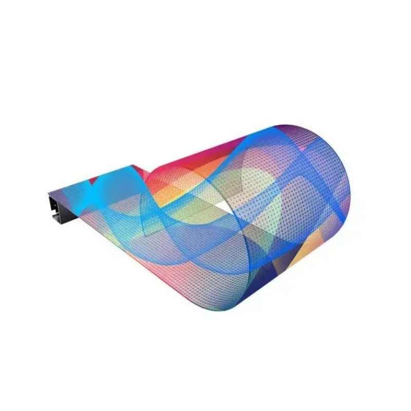 

P6 P8 Ultra Thin Adhesive Transparent Flexible Led Film Display Screens High Transparency Crystal Screen for Glass Windows