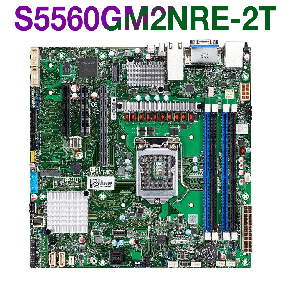 

S5560 Server Motherboard For TYAN C252 C256 IPMI Support E-2300 S5560GM2NRE-2T