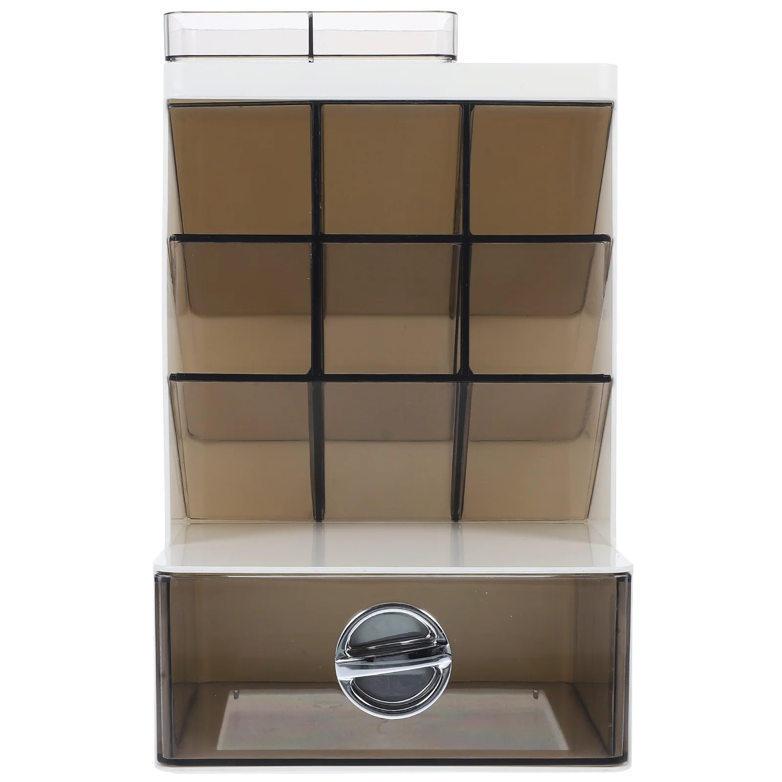 

Desk Box Pen Holder Storage For Office Home School Classroom Desktop Stationery Organizer Plastic Compartment Pen Organizer