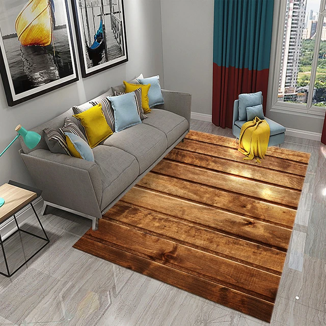 Wood floor mats for home 2025
