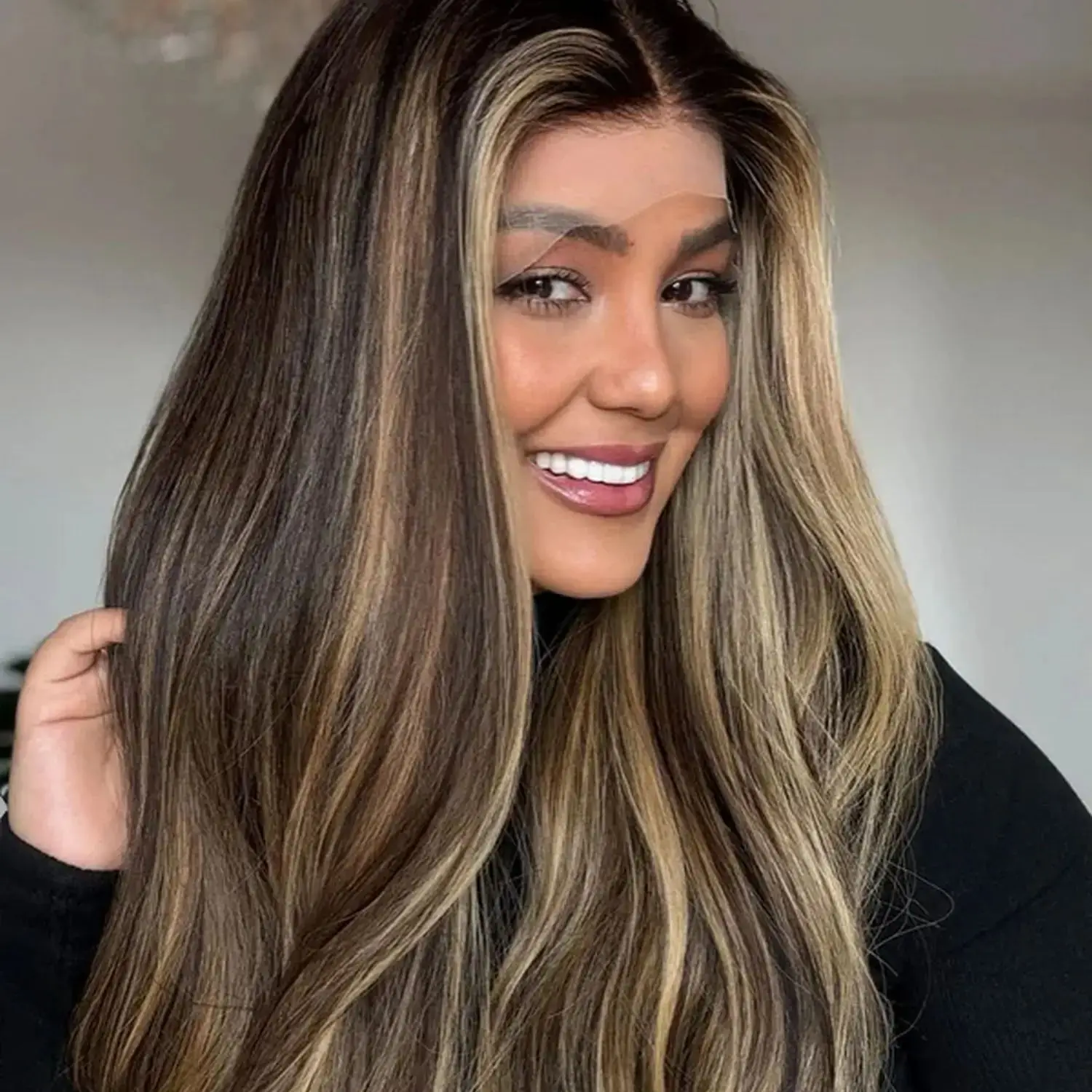 high-quality-wigs-soft-long-body-wave-wig-balayage-hd-invisible-synthetic-lace-front-wig-ready-to-ship-13x4-chocolate-brown-hair