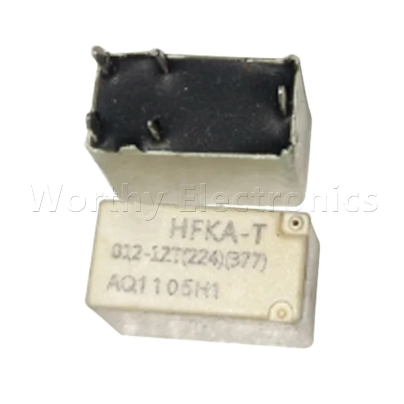 

Free shipping 10pcs/lot relay 12VDC 5PIN HFKA-T-012-1ZT(224)(337)