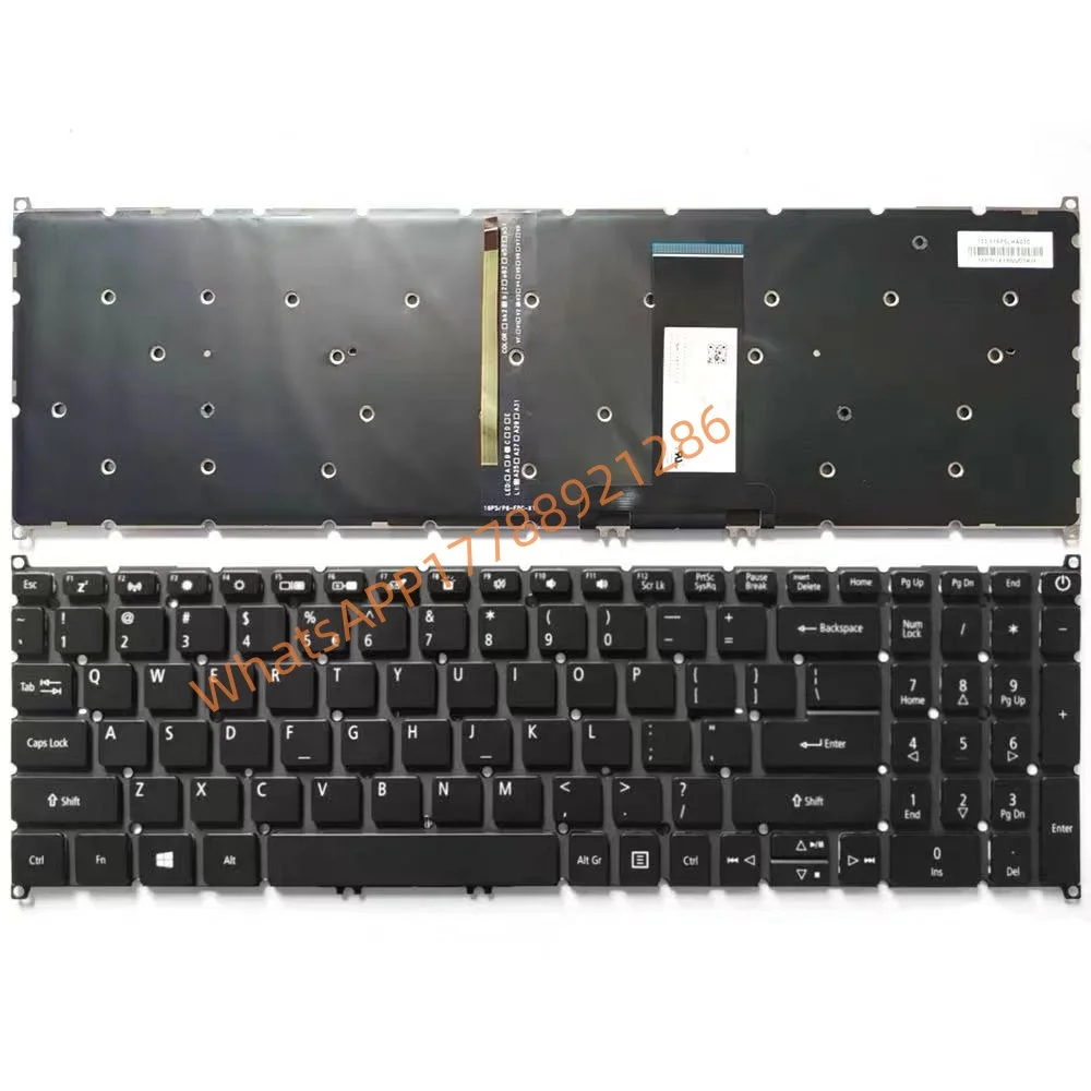 US/RU/AR Keyboard For A515-53 A515-52 A515-54G A515-55 A515-56G A515-56T N18Q13 N19C1 N19H1