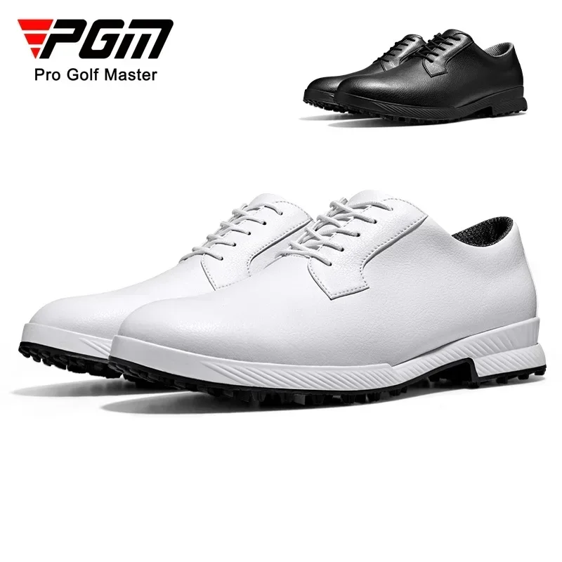 PGM Men Golf Shoes Anti-side Slip Waterproof Men's Sports Shoes Breathable Sneakers XZ270