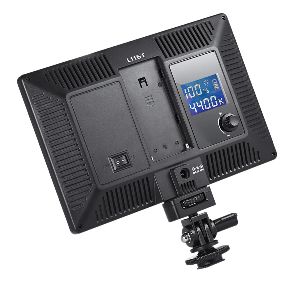 プロフェッショナルな超薄型 LED ビデオライト ポータブル写真撮影用フィルライト 調整可能な明るさとデュアルカラー温度 最大明るさ