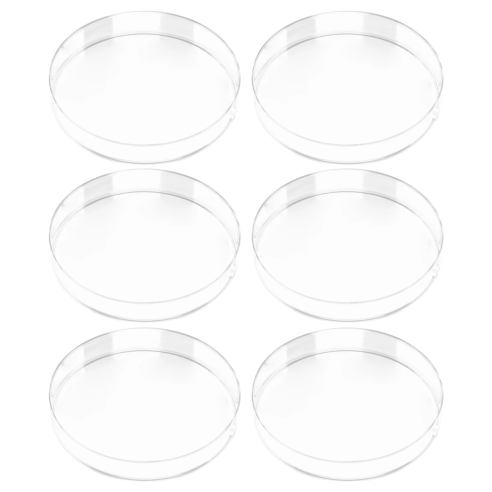 

30pcs Sterile Petri Dish Transparent Plastic Laboratory Plates Resistant Corrosion Heat Easy Clean Professional Biological
