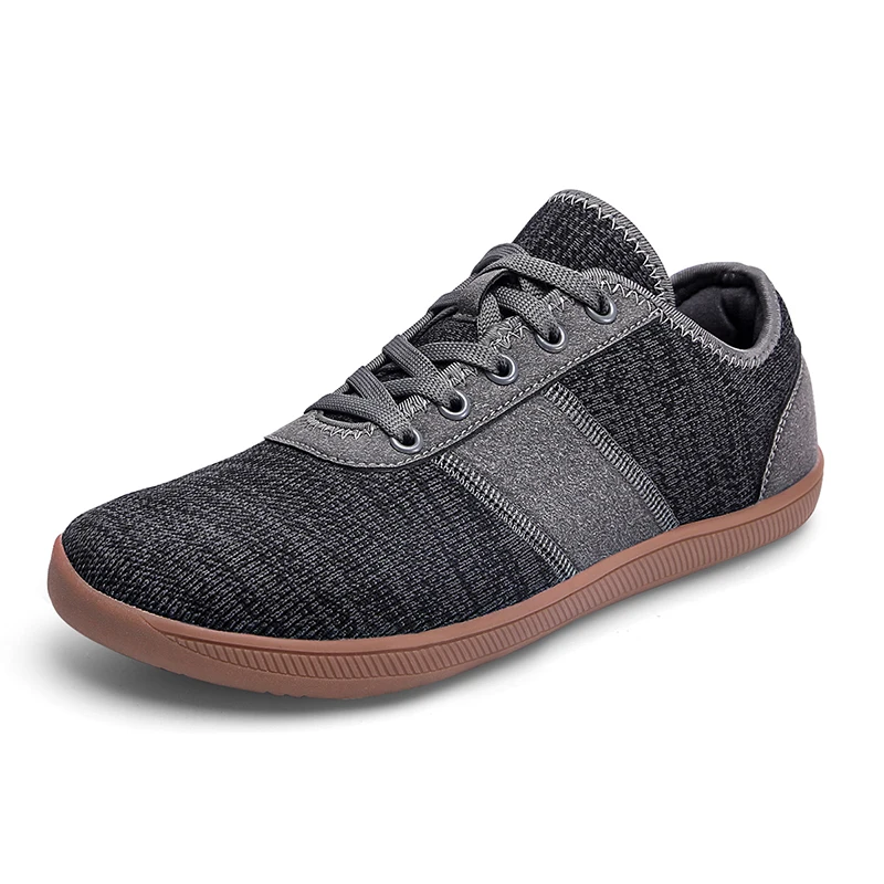 

Men's barefoot walking shoes with wide toe and scattered minimalist shoes, suitable for gyms, driving offices.