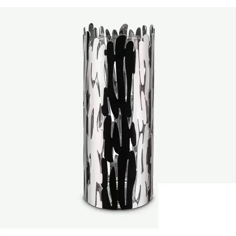 

Modern art creativity, hollow bark vase decoration, home design, housewarming gift flower arrangement