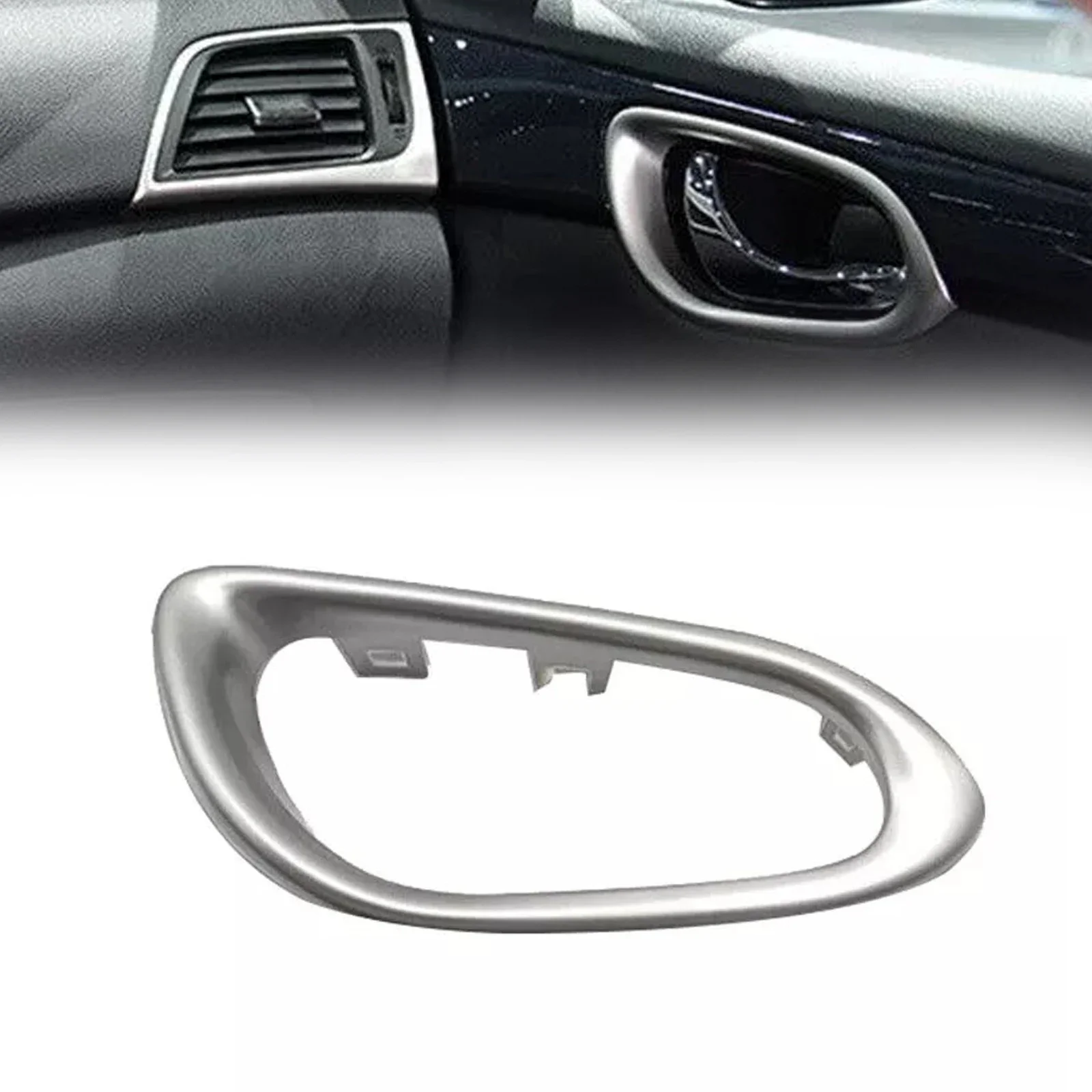 Door Handle Replacement Front Door Handle Trim Car Maintenance Vehicle Fitment Direct Replacement Front Position