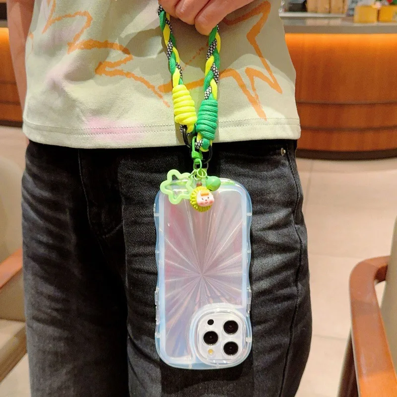 Suitable for The New Creative Cartoon Mobile Phone Shell Chain Universal Full Circle Short Rope Portable Chain Fruit Cartoon