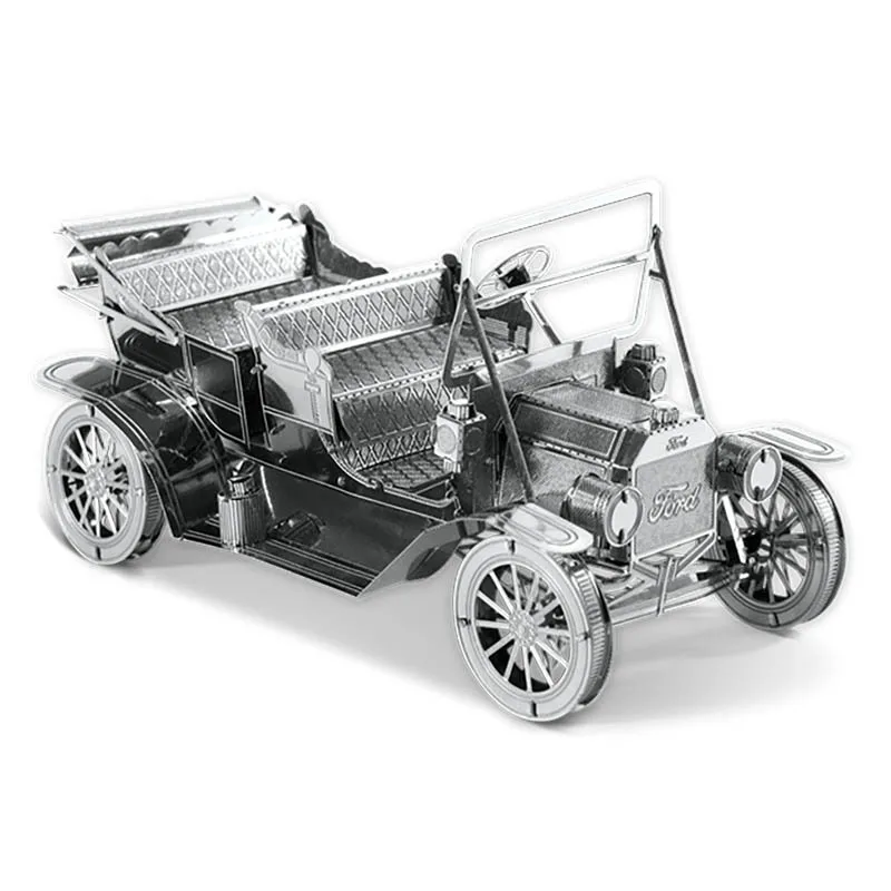 Christmas DIY 3D Metal Assembly Model Of 1908T Vintage Car A Handcrafted Toy For Boys And Girls