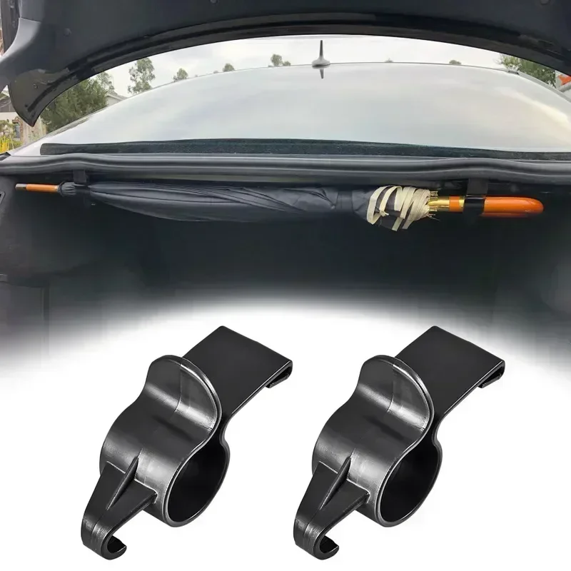 Auto Stamm Lange Griff Regenschirm Abdeckung Feste Halterung Multifunktionale Auto Lagerung Haken für Angelrute Regenschirm Lagerung Halter