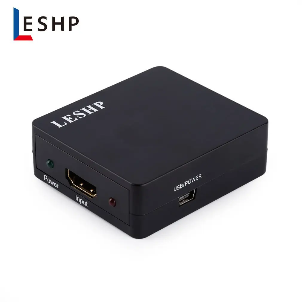 4K HDMI-Compatible Switch 2 Ports Bi-directional 1x2 / 2x1 HD Switcher Splitter Supports Ultra HD 4K 1080P 3D HDR for Xbox HDTV