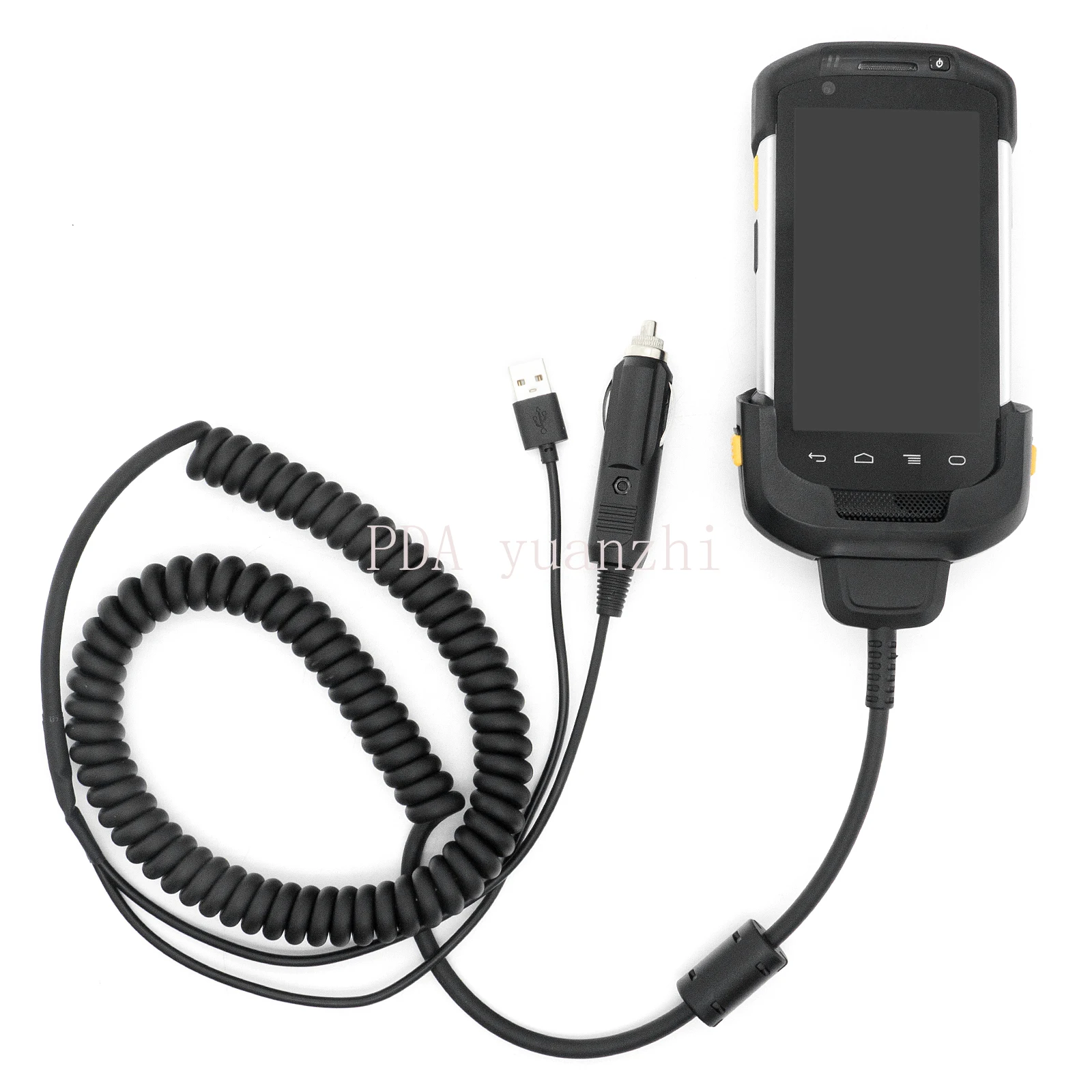 Imagem -01 - Cabo Usb do Carregador do Veículo para Zebra Tc70 Tc72 Tc75 Tc77 Tc70x Tc75xchg-tc7x-cla101