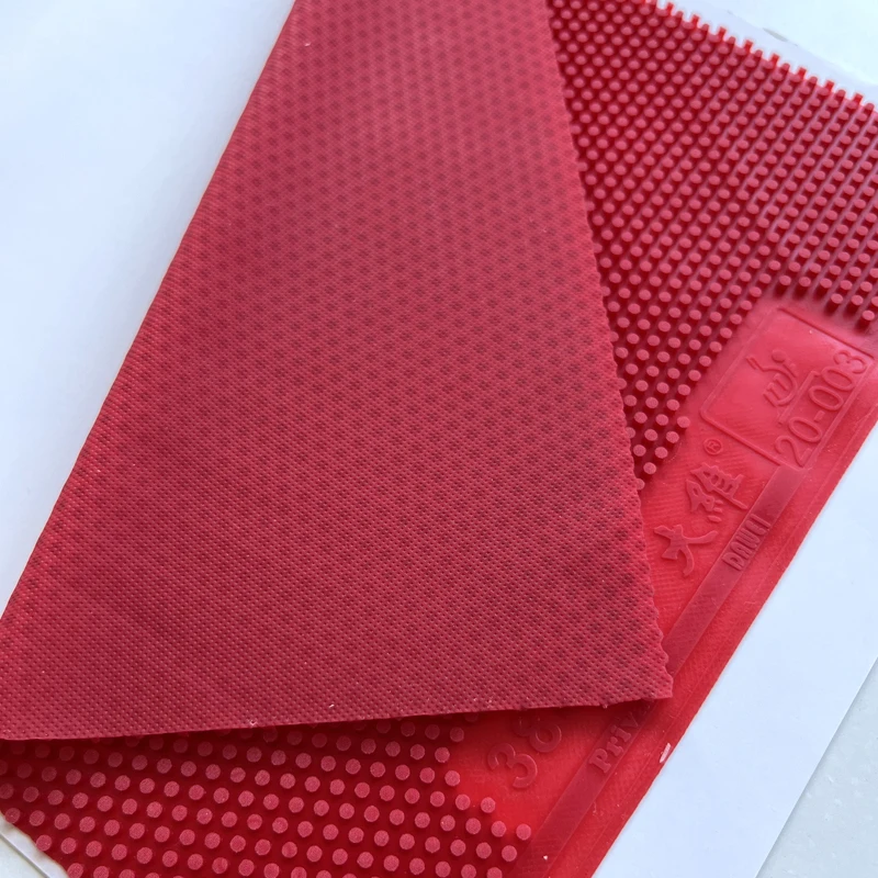 Dawei 388C-2 Table Tennis Rubber Long Pips OX Extra Soft Medium Pips ITTF Approved Ping Pong Rubber for Defensive Sinking