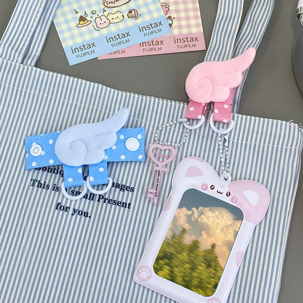 

Cartoon Angel Wings Bag Strap Extension Buckle Display Buckle Backpack Buckle Pain Bag Buckle Bag Hanging Buckle Doll Decoration