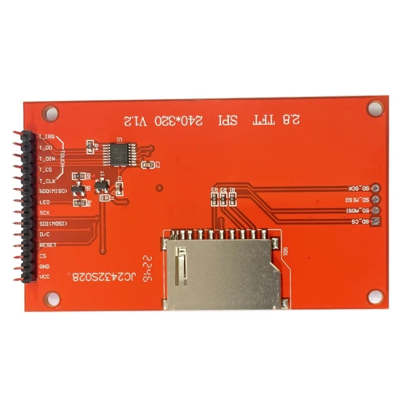 Imagem -05 - Smart Display Screen com ou sem Toque Spi Lcd Tft Module Original de Fábrica Ili9341 2.8 240x320