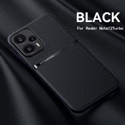 Luxury Magnetic Leather Solid Color Phone Case For Mi Poco X5 Pro X5 Shockproof Back Cover For Poco F3 F5 Pro