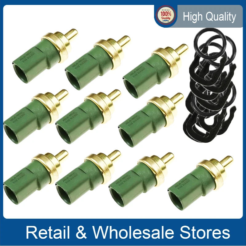 مستشعر درجة حرارة الماء المبرد توصيل المكونات 059919501A 4B0973712 لشركة فولكس فاجن جيتا باسات B5 جولف 4 MK4 أودي A4 B6 A6 C5 A3 8P Q5 #1