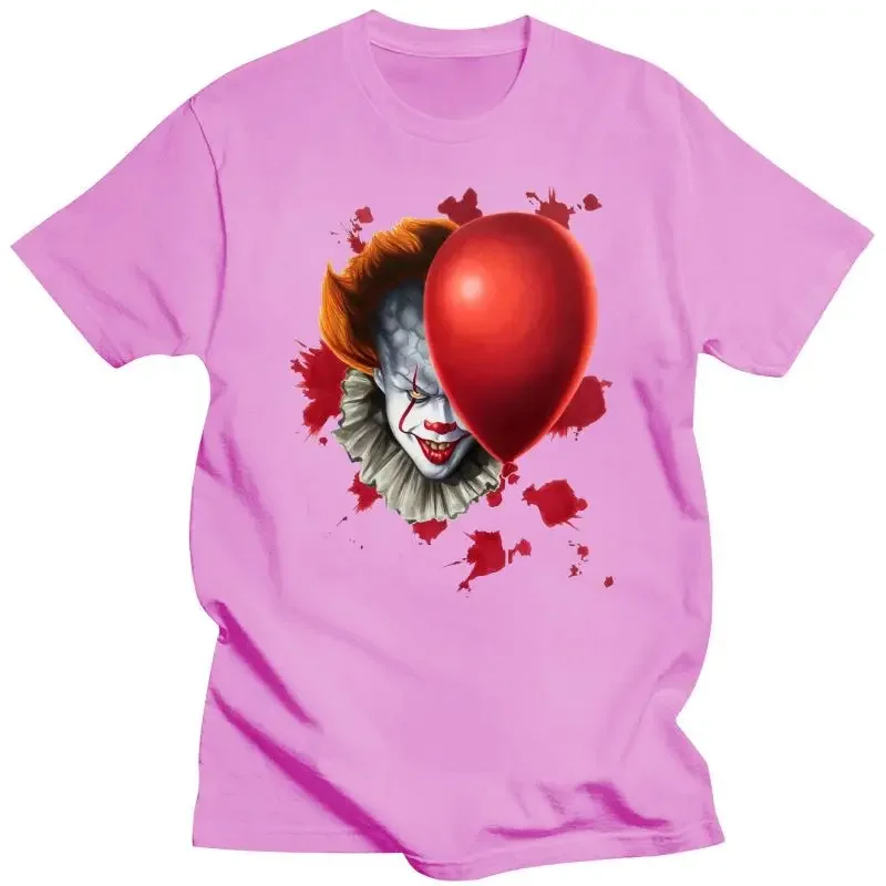 Mens Clothing  Authentic Horror Clown Pennywise Unique Fashion Mens Womens Men Tops Tee T Shirt  Trends Tops T-Shirt