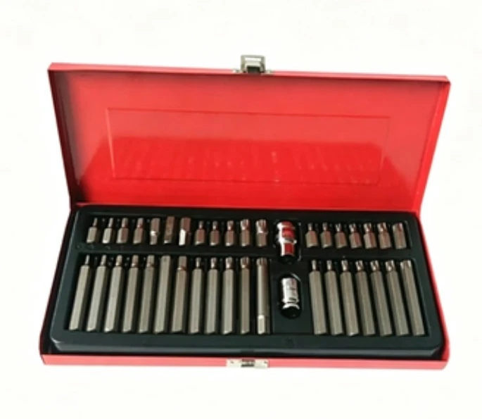 

Suitable for 40Pcs Hex Screwdriver Set Star Plum Blossom Screwdriver Head Kit Automotive Repair Tool