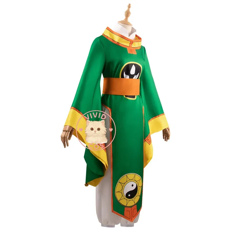 

Li Syaoran Anime Cardcaptor Sakura Cosplay Costume Taoist Priest Battle Dress for Women Men Li Xiaolang Uniform