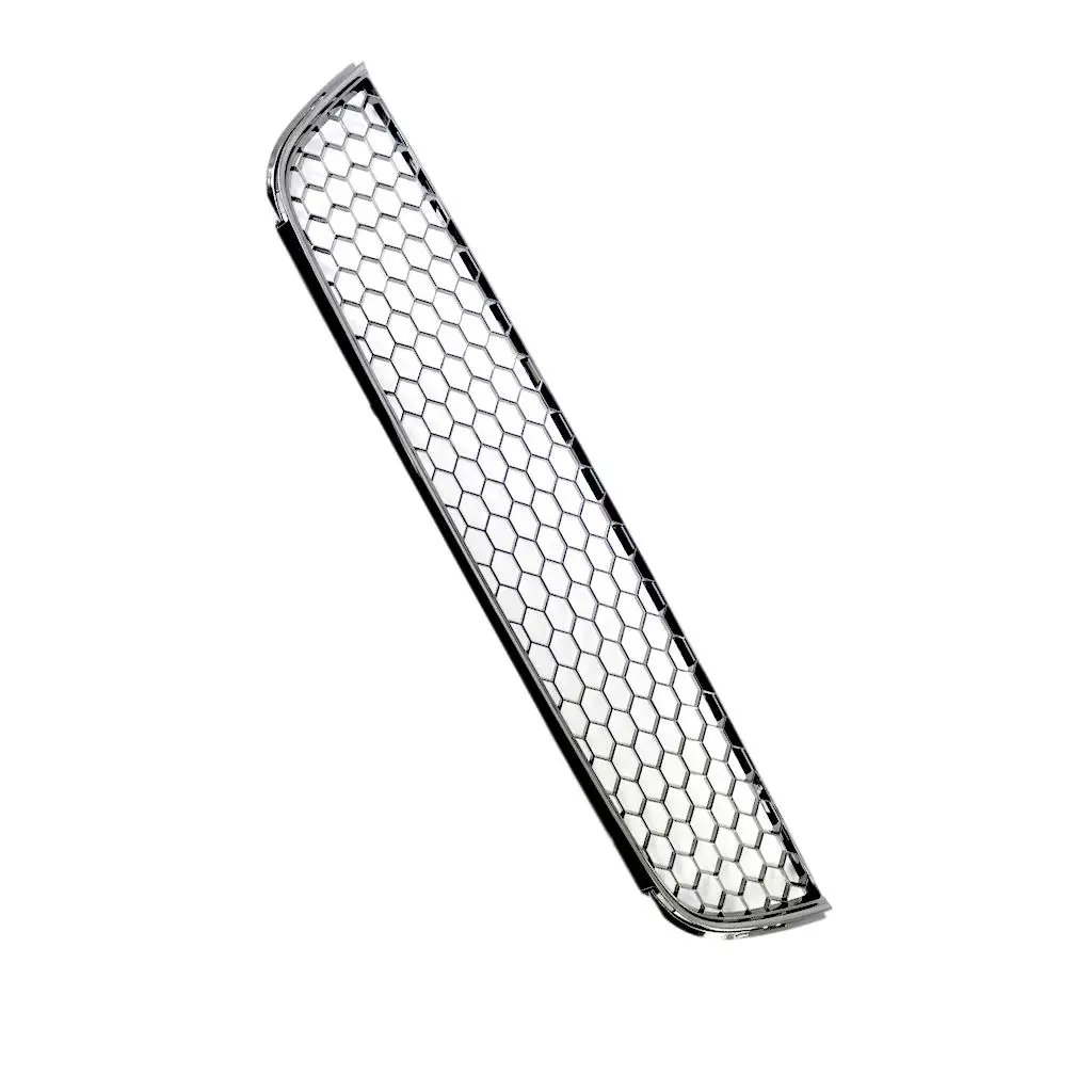 Front Bumper Grille under Lower Honeycomb ABS Decoration Black Strip Grill Cover Radiator Mesh Golf 6 MK6 Car Parts Replace