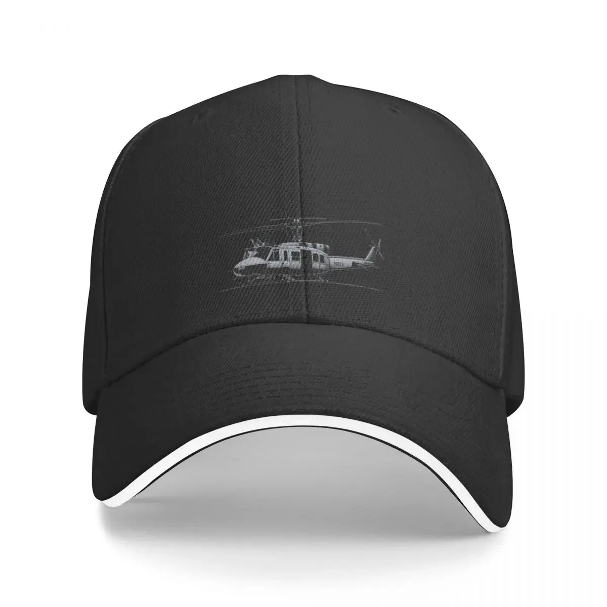 

Huey Helicopter Grey Summer Vibe Baseball Cap Christmas Hat party Hat Mens Caps Women's
