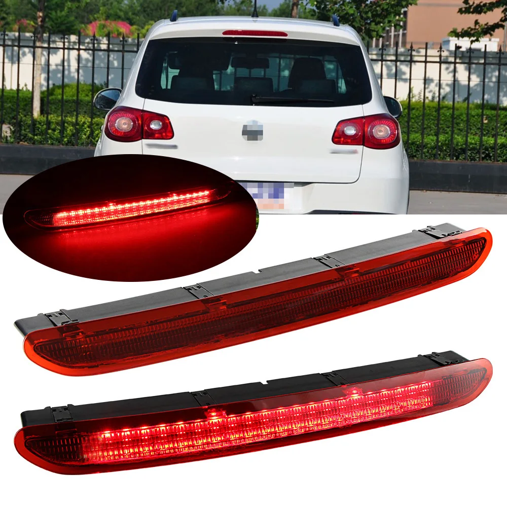 1PC For VW GTI 2006-2009,Jetta Station Wagon 2010-2014  FOR VW Tiguan 2009-2015 Red Brake High Mount Third Brake Stop Light Lamp