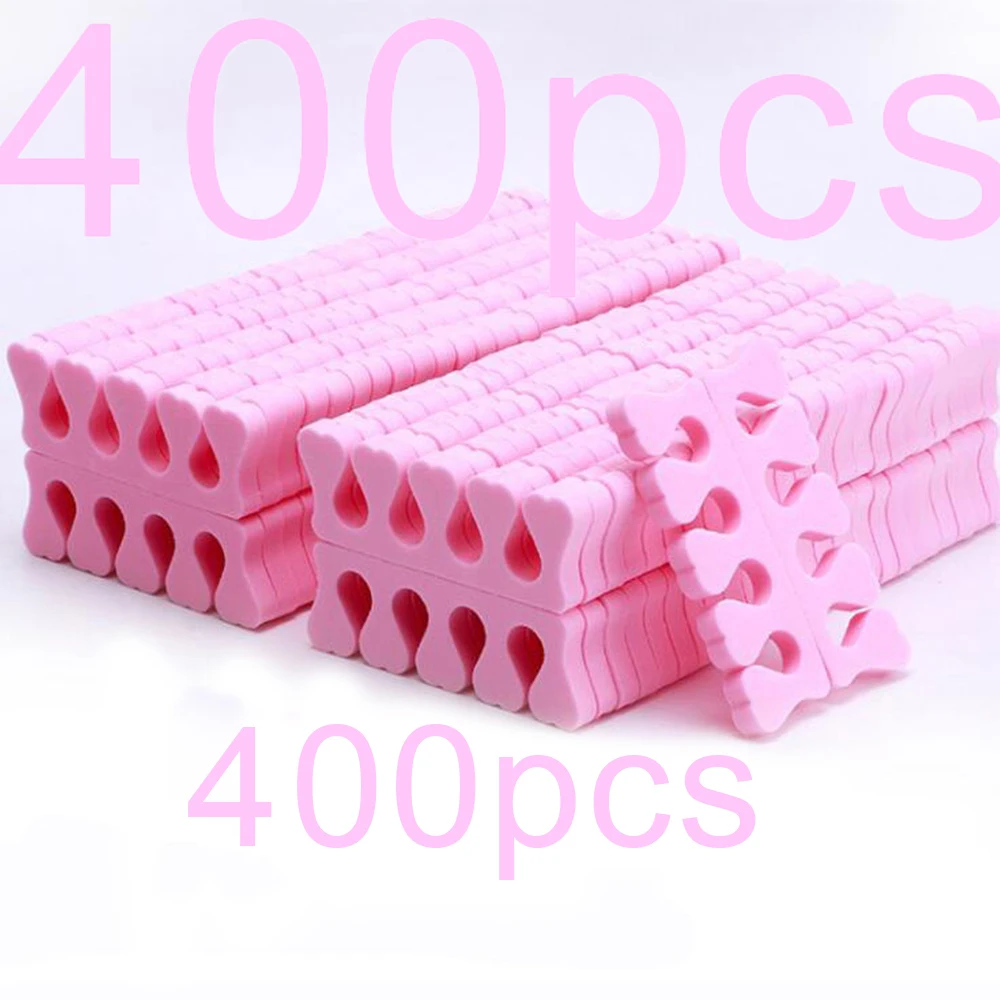 50 Paar weiche Zehentrenner für Finger und Füße, Nagelkunst-Werkzeuge, flexibles Herz-Design, Nagelkunst-Übungsset für Maniküre und Pediküre, Fußstützen