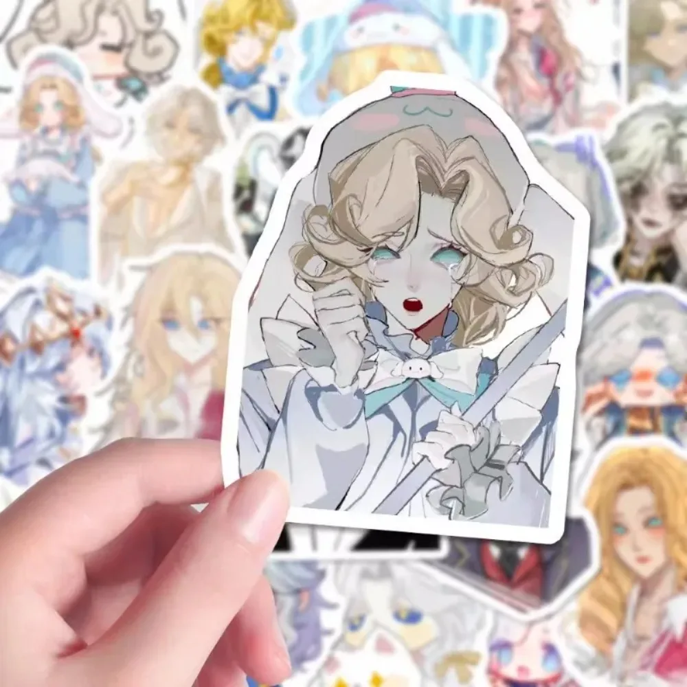 ﻿ ﻿ 50Pcs Anime Game Identity V Graffiti Stickers Cartoon Character Decorate Desktop Skateboards Bicycles Phone Cases Suitcases