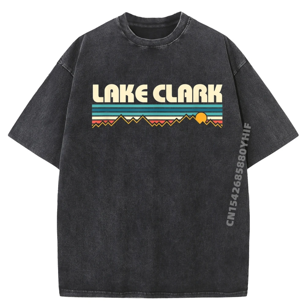 

Lake Clark National Park Sunset Men T Shirts High Quality Couples Men's Clothing Deals Washed Tshirt For Men Aesthetic