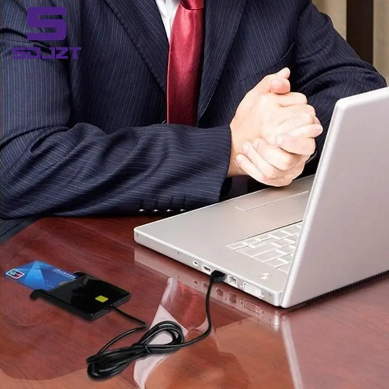 USB Smart Card Reader For Bank Card IC/ID EMV card Reader High Quality for Windows 7 8 10 Linux OS