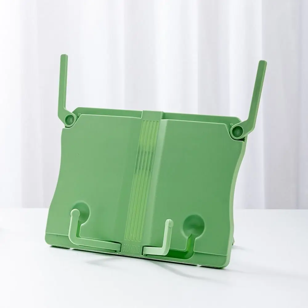 Simple Portable Reading Rack Fold Recipe Book Stand Music Score Desk Book Shelf for Readers