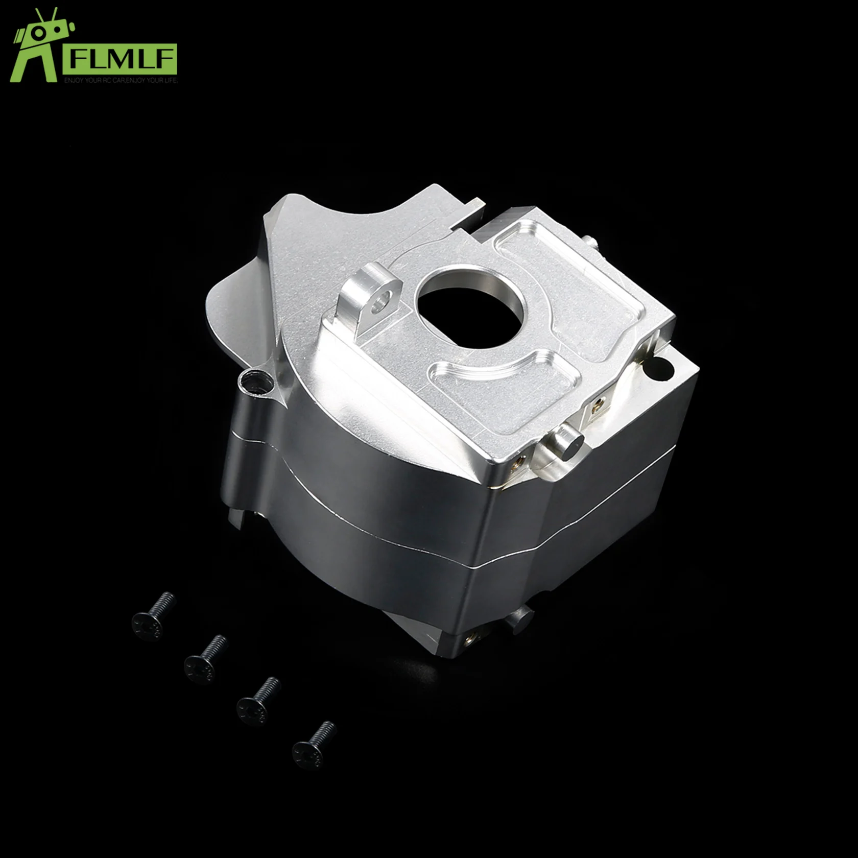 Alloy CNC Front or Rear Gear Box Kit Fit for 1/6 HPI FG Monster Hummer Truck ROFUN ROVAN Big Monster RC CAR Toys PARTS