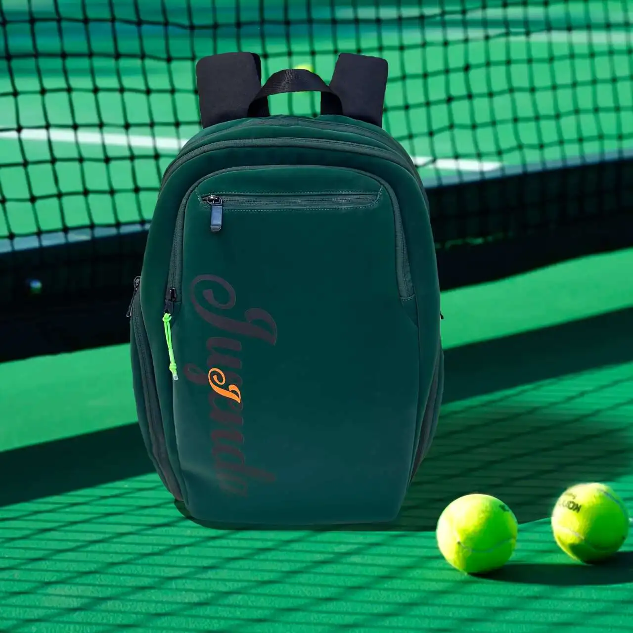 JUSENDA Original Tennis Racket Backpack Pickleball Bag Backpack Badmintor Racket Bag Large Capacity Sporting Backpack
