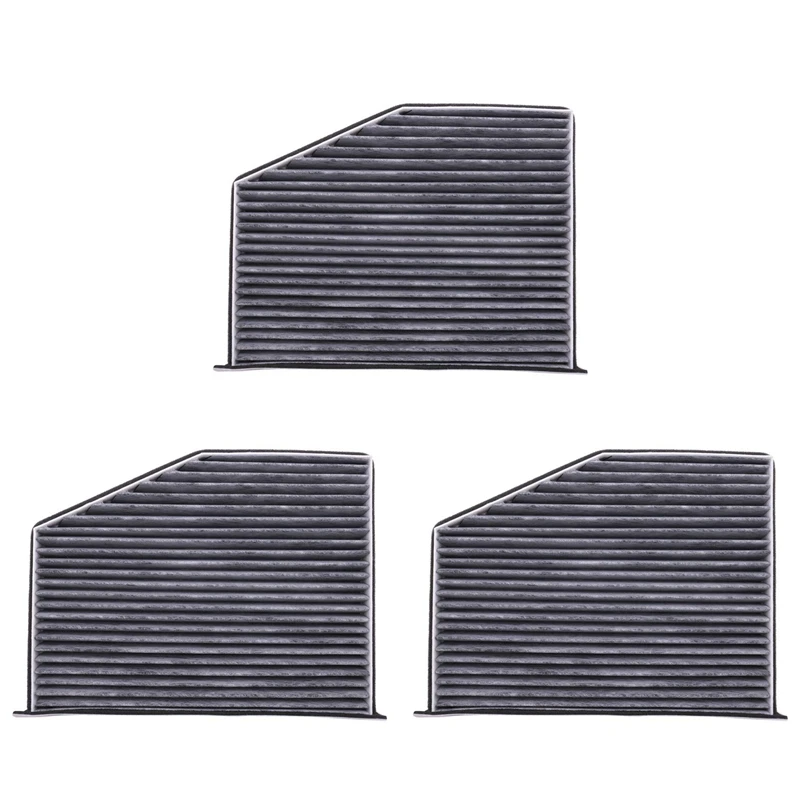 3X Car Air Conditioner Filter Air Filter For Magotan / Sagitar / Golf / Passat / For Touran / Tiguan / 1K0819644