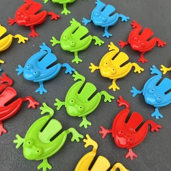 12Pcs Jumping Frog Toys Parent-child Bounce Frogs Anxiety Toy for Kids Assorted Stress Relief Toys Children Birthday Party Gift