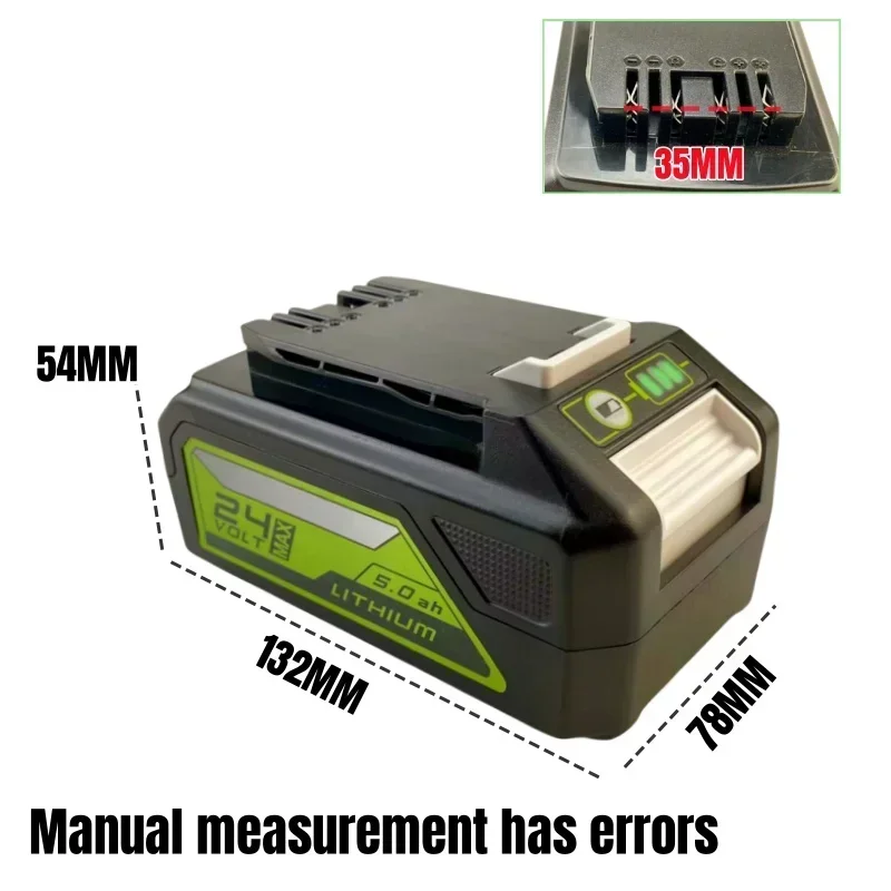 24v Tools Batteries Series New Upgrade Replacement for Greenworks 24V Battery 5Ah/8Ah Lithium Battery Compatible with Greenworks