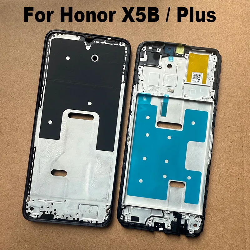 

For Huawei Honor X5B Plus Front Frame Middle Housing Bezel Chassis Faceplate LCD Screen Holder Parts