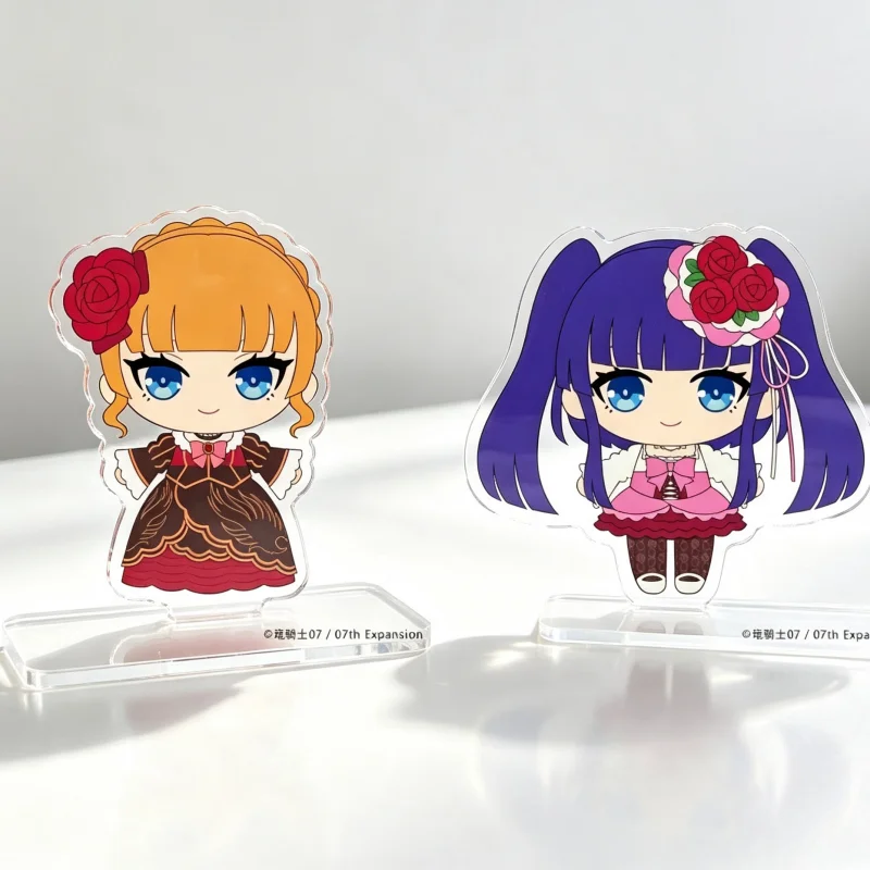 Anime Umineko When They Cry Beatrice Furudo Erika Acrylic Stand Model Plate Keychains Desktop Ornament