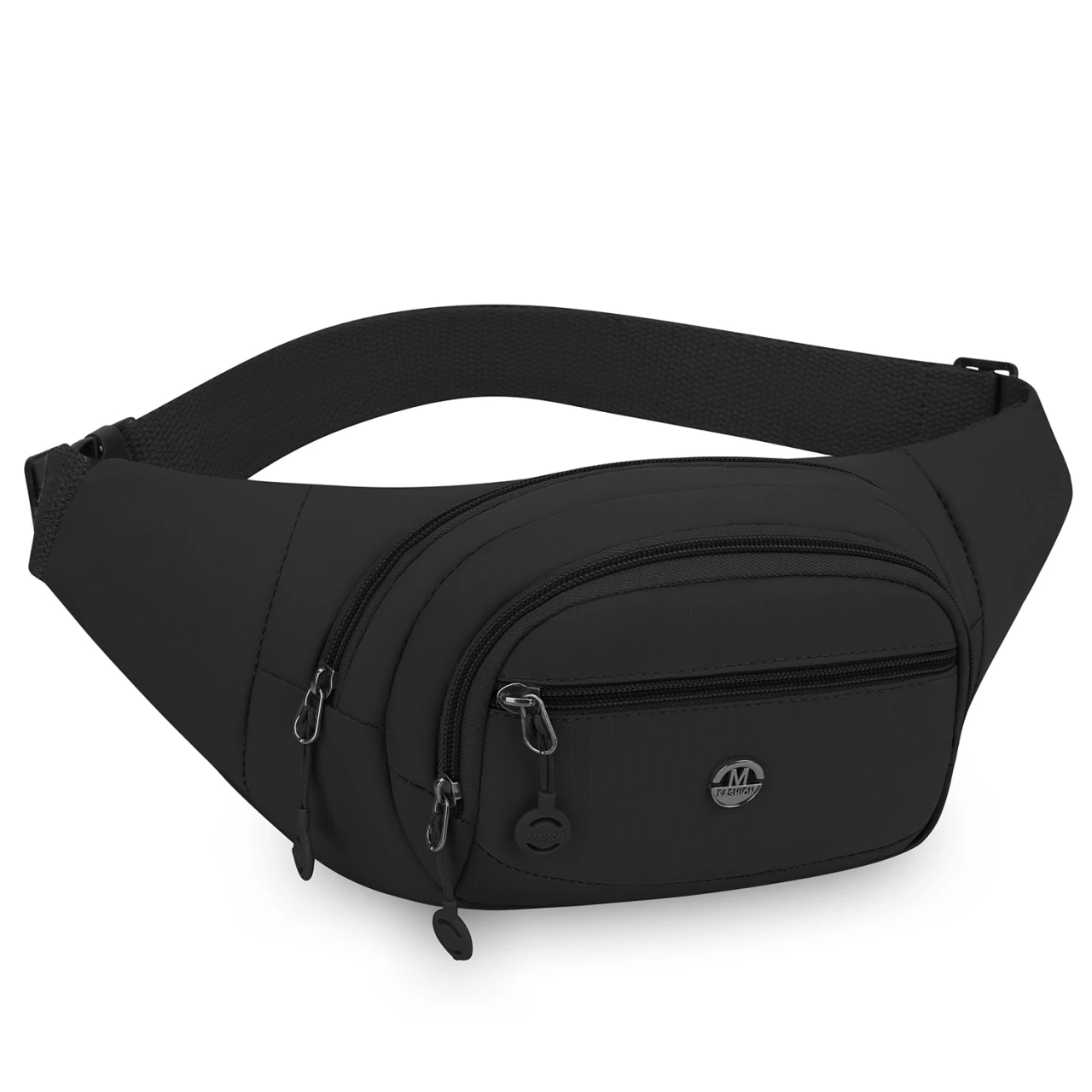

Waist Pack Women Nylon Water Resistant Adjustable Strap Convertible Style for Gym Outdoor Sports Travel Daily Item Storage