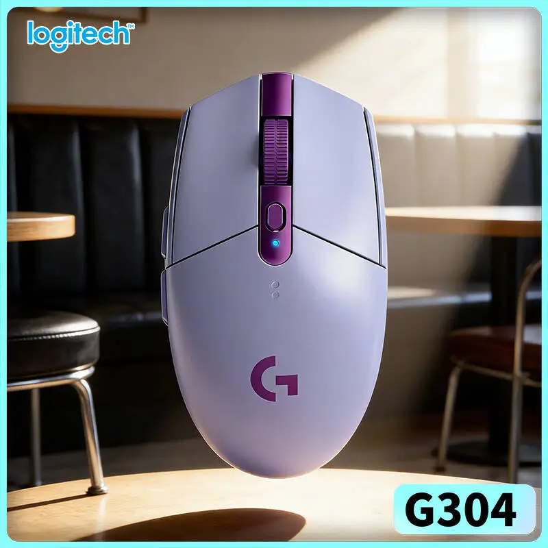 Logitech G304 LIGHTSPEED Wireless Gaming Mouse delivers steady cursor performance for daily office document editing tasks